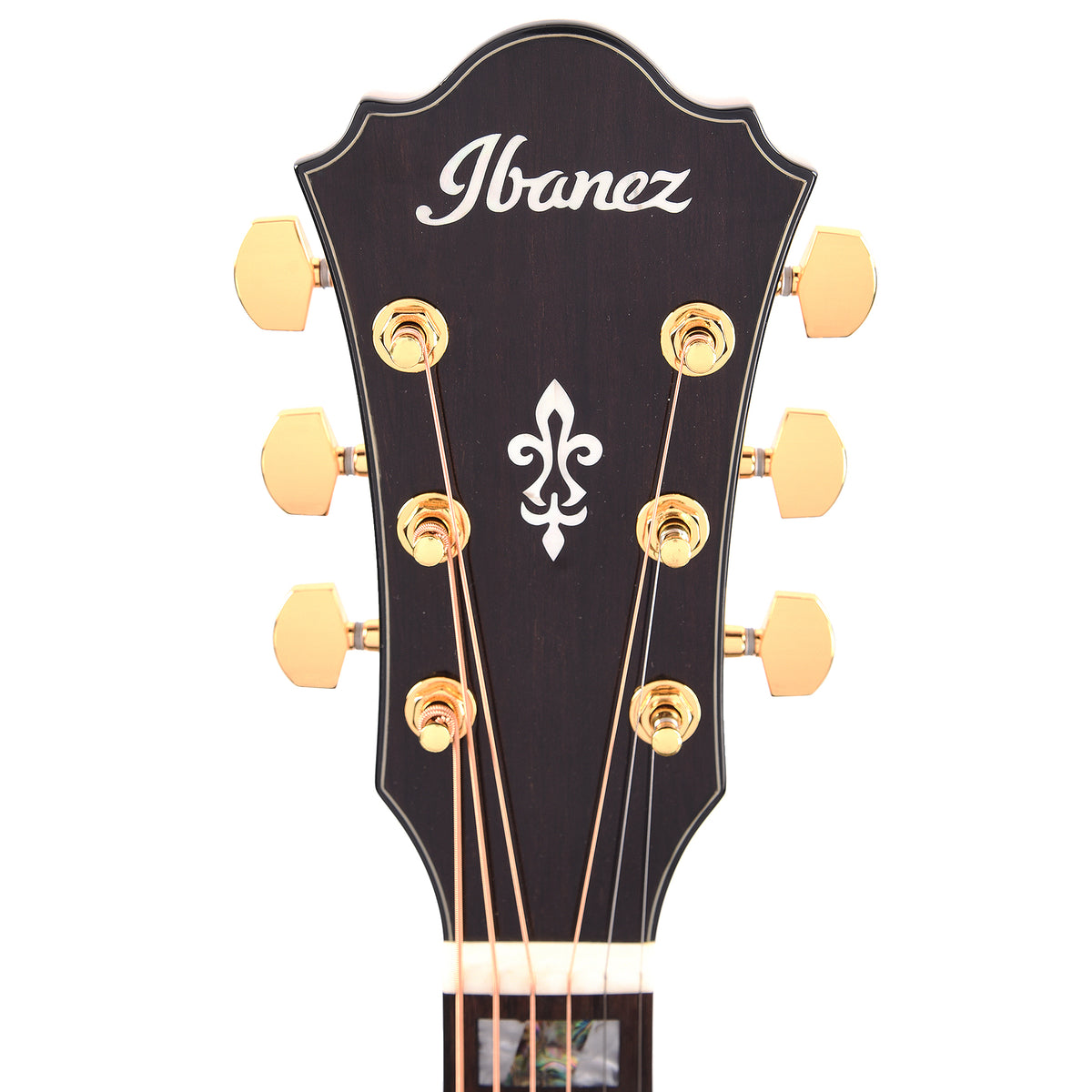 Ibanez AE390NTA Acoustic-Electric Guitar Natural High Gloss Top, Aqua Blue High Gloss Back and Sides Acoustic Guitars / Classical