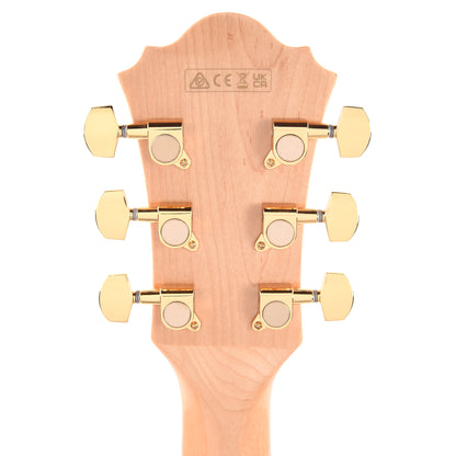 Ibanez AE390NTA Acoustic-Electric Guitar Natural High Gloss Top, Aqua Blue High Gloss Back and Sides Acoustic Guitars / Classical