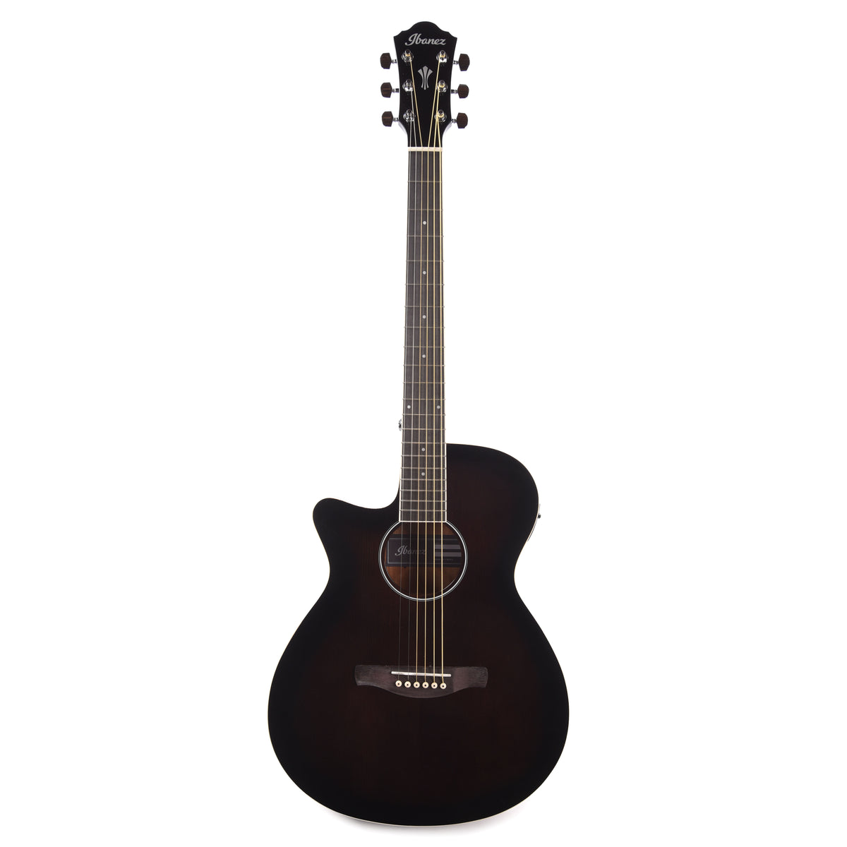 Ibanez AEG7LDVS Acoustic-Electric Guitar Dark Violin Sunburst High Gloss Left-Handed Acoustic Guitars / Classical