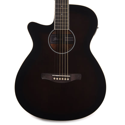 Ibanez AEG7LDVS Acoustic-Electric Guitar Dark Violin Sunburst High Gloss Left-Handed Acoustic Guitars / Classical