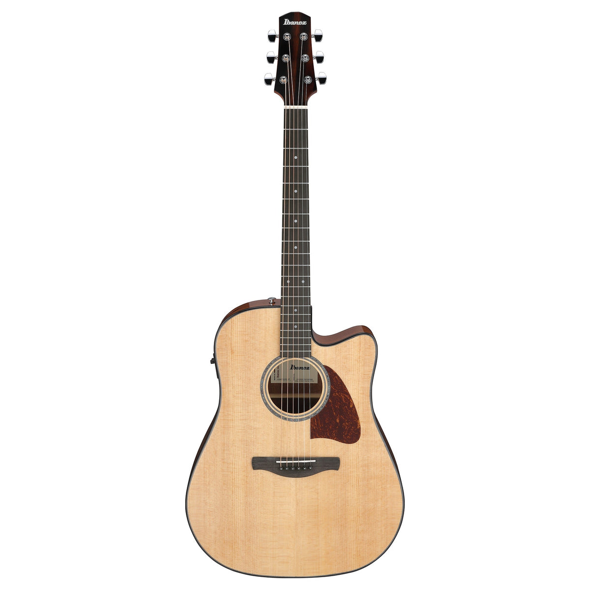 Ibanez AAD51CENT Grand Dreadnought Acoustic-Electric Guitar Natural High Gloss Acoustic Guitars