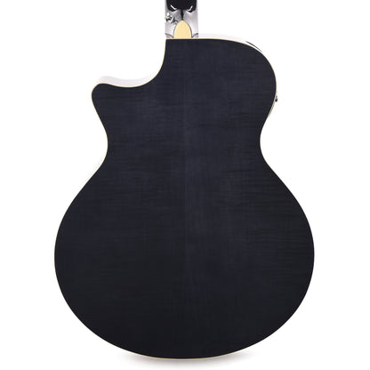 Ibanez AE170TBK AE Acoustic Electric Guitar Transparent Black High Gloss Acoustic Guitars