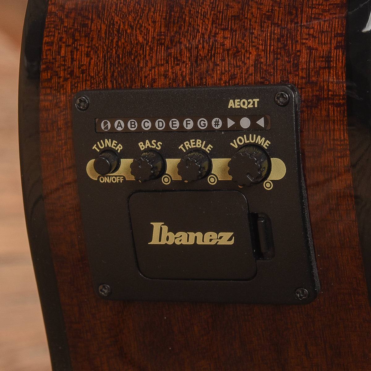 Ibanez AEGB25E-TKH Transparent Black Burst Bass Guitars / 4-String