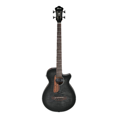 Ibanez AEGB25ETKH Acoustic-Electric Guitar AEG Transparent Black Sunburst High Gloss Bass Guitars / 4-String