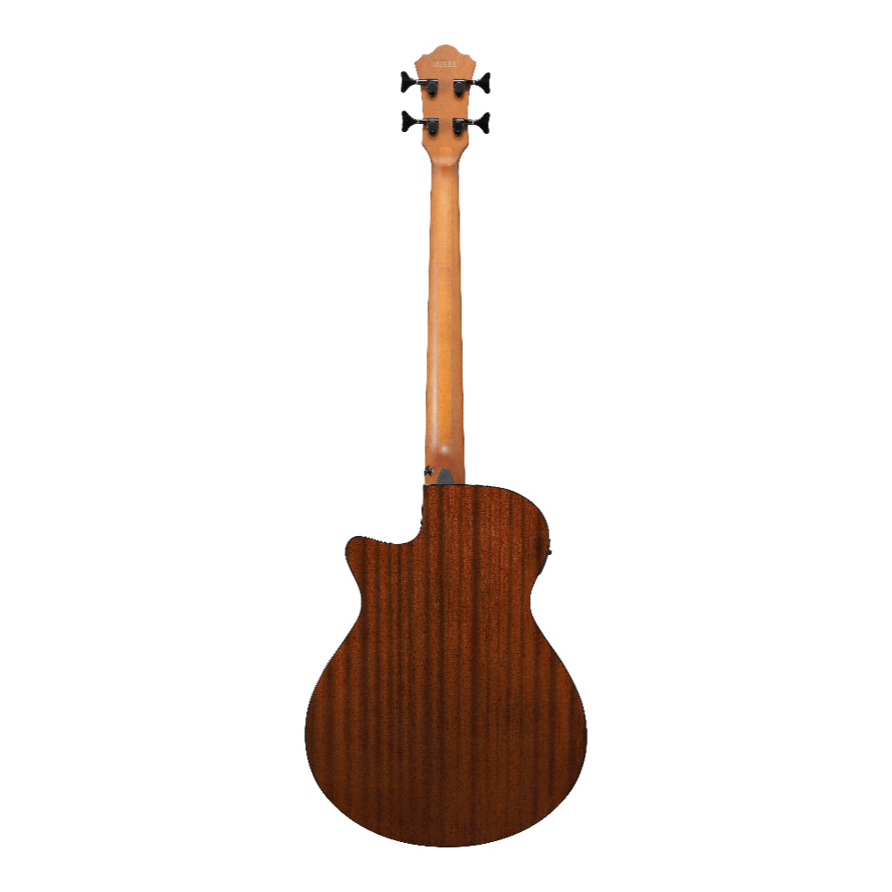 Ibanez AEGB25ETKH Acoustic-Electric Guitar AEG Transparent Black Sunburst High Gloss Bass Guitars / 4-String