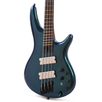 Ibanez SRMS720BCM Bass Workshop 4-String Electric Multiscale Bass Blue Chameleon Bass Guitars / 4-String