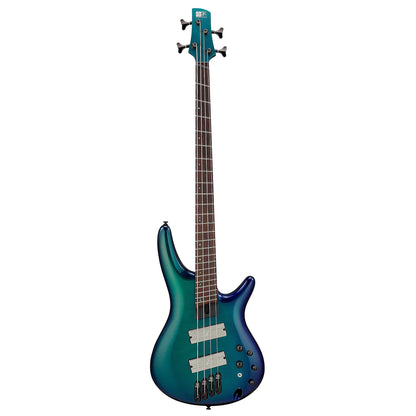 Ibanez SRMS720BCM Bass Workshop 4-String Electric Multiscale Bass Blue Chameleon Bass Guitars / 4-String