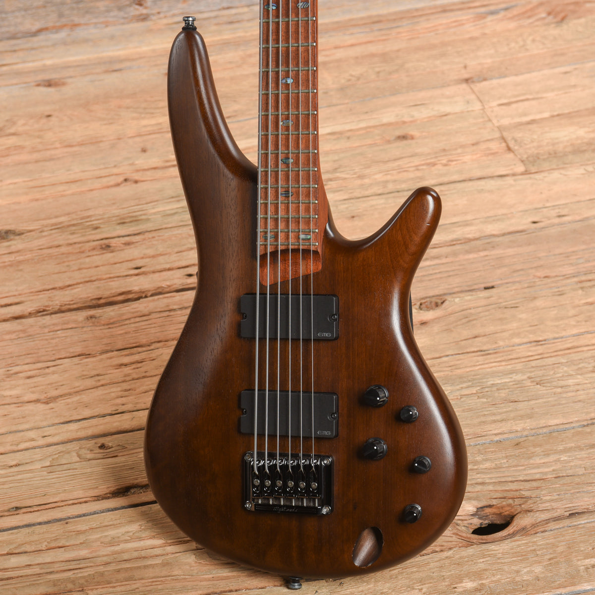 Ibanez SRC6 Brown Bass Guitars / 5-String or More