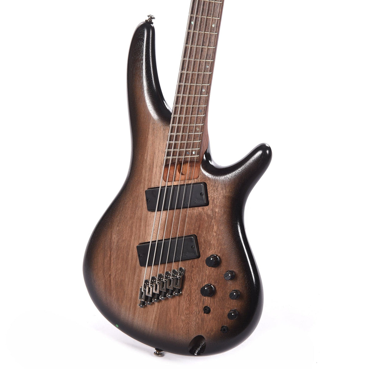 Ibanez SRC6MSBLL SR Bass Workshop 6-String Electric Bass Black Stained Burst Low Gloss Bass Guitars / 5-String or More