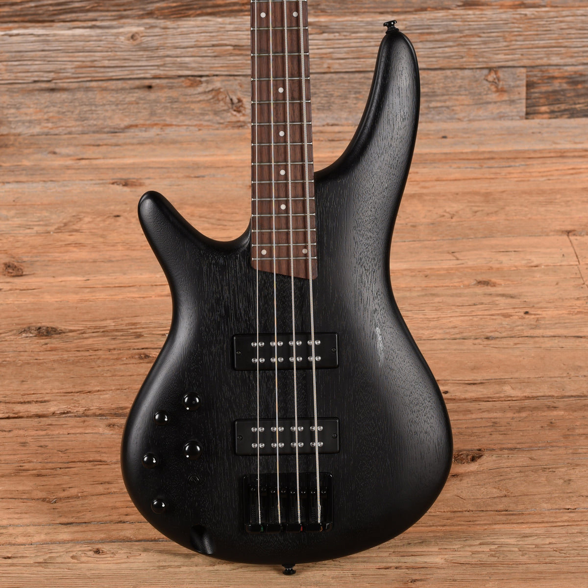 Ibanez SR300E Standard Sound Gear Matte Black 2024 LEFTY Bass Guitars