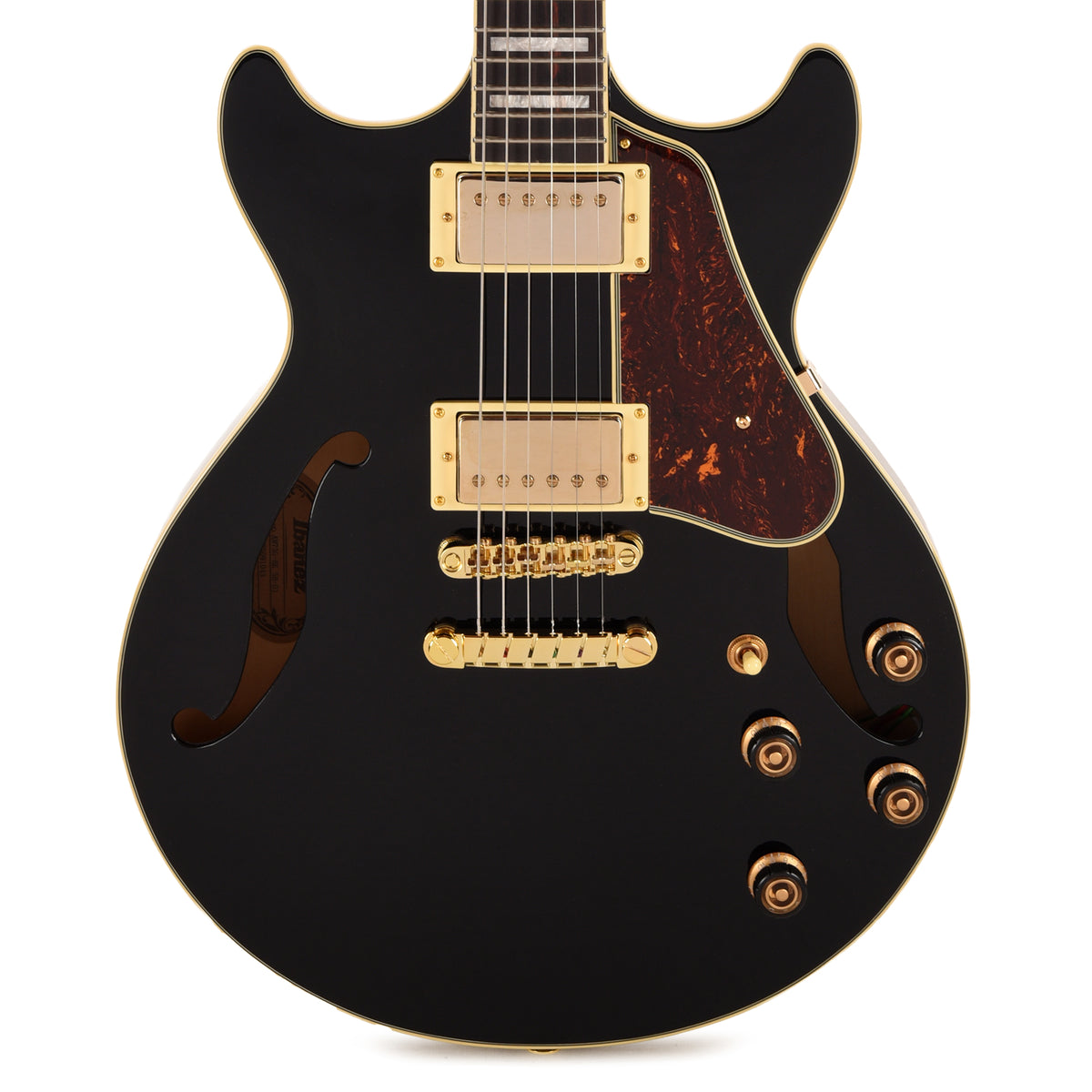 Ibanez AM73GBK AM Artcore Electric Guitar Black Electric Guitars / Hollow Body