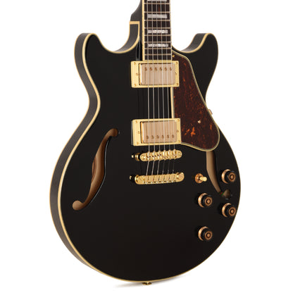 Ibanez AM73GBK AM Artcore Electric Guitar Black Electric Guitars / Hollow Body