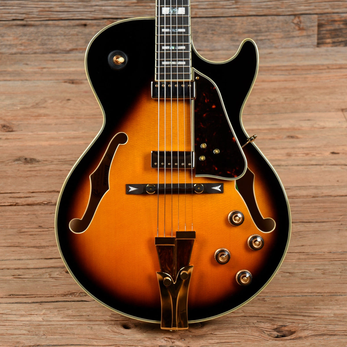 Ibanez GB10SE George Benson Signature Brown Sunburst Electric Guitars / Hollow Body
