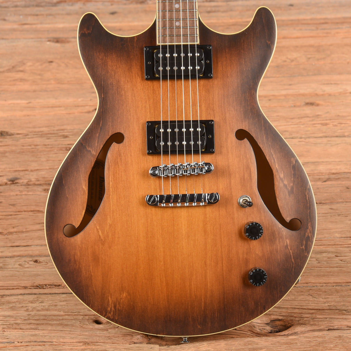 Ibanez AS53 Artcore Tobacco Flat 2024 Electric Guitars