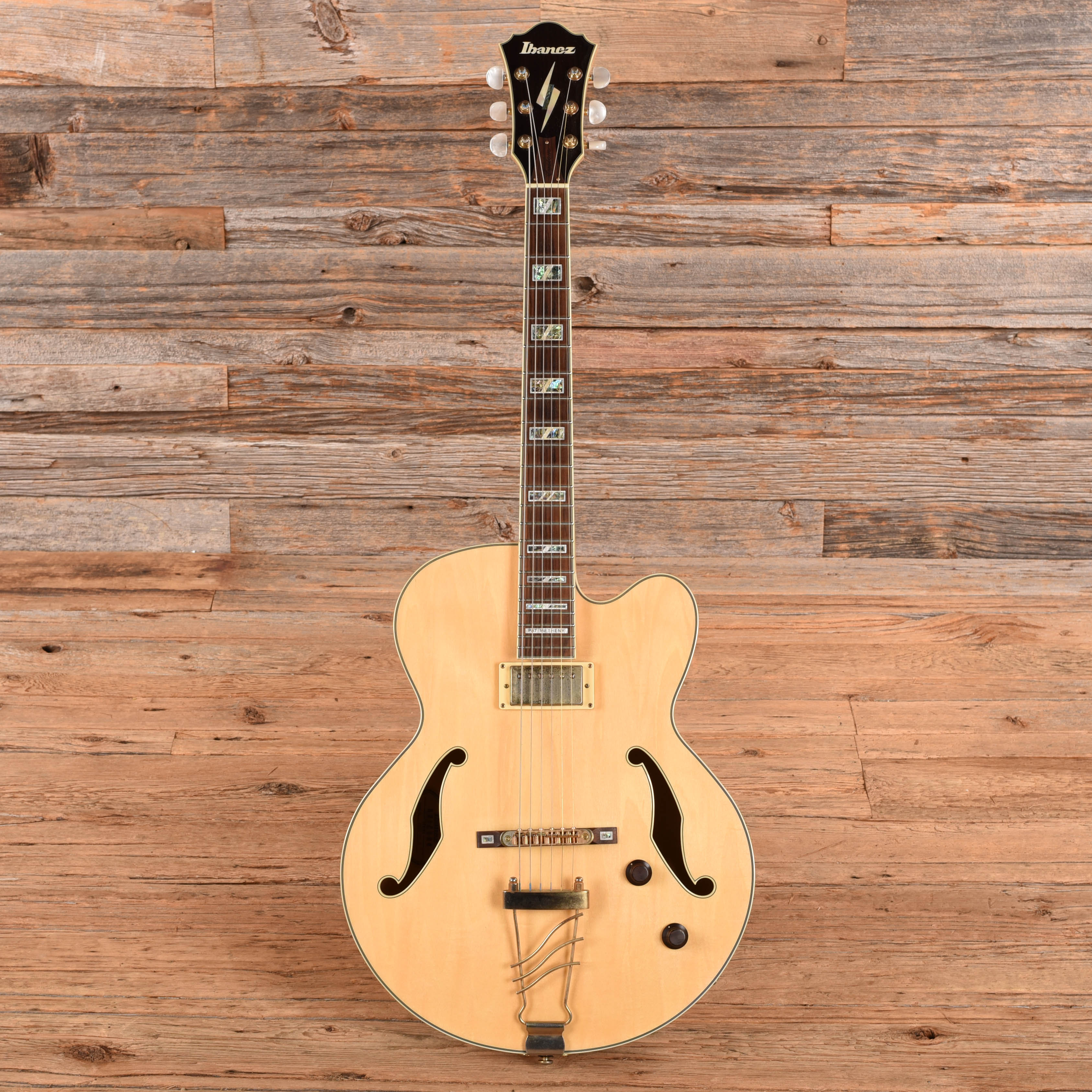 Ibanez Pat Metheny PM35NT Natural 2008 Electric Guitars