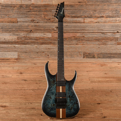 Ibanez RGA20P1PBCUL RGA Premium Electric Guitar Cosmic Blue Burst Low Gloss Electric Guitars