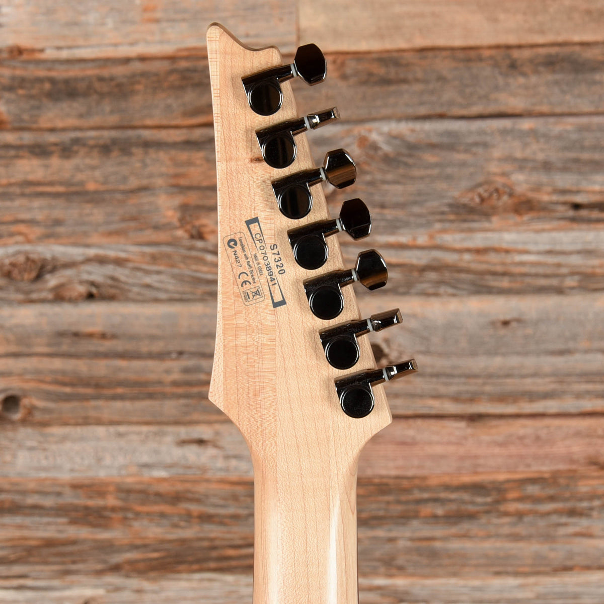 Ibanez S7320 S Series Black 2007 Electric Guitars