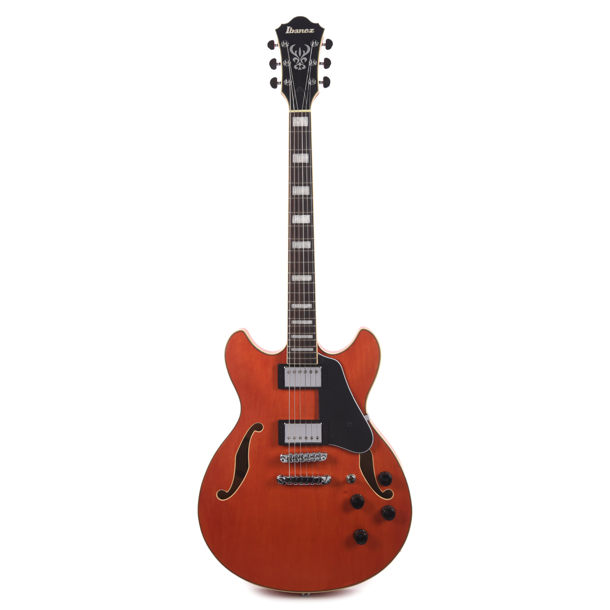 Ibanez AS73TTF AS Artcore Electric Guitar Transparent Tangerine Flat Electric Guitars / Semi-Hollow