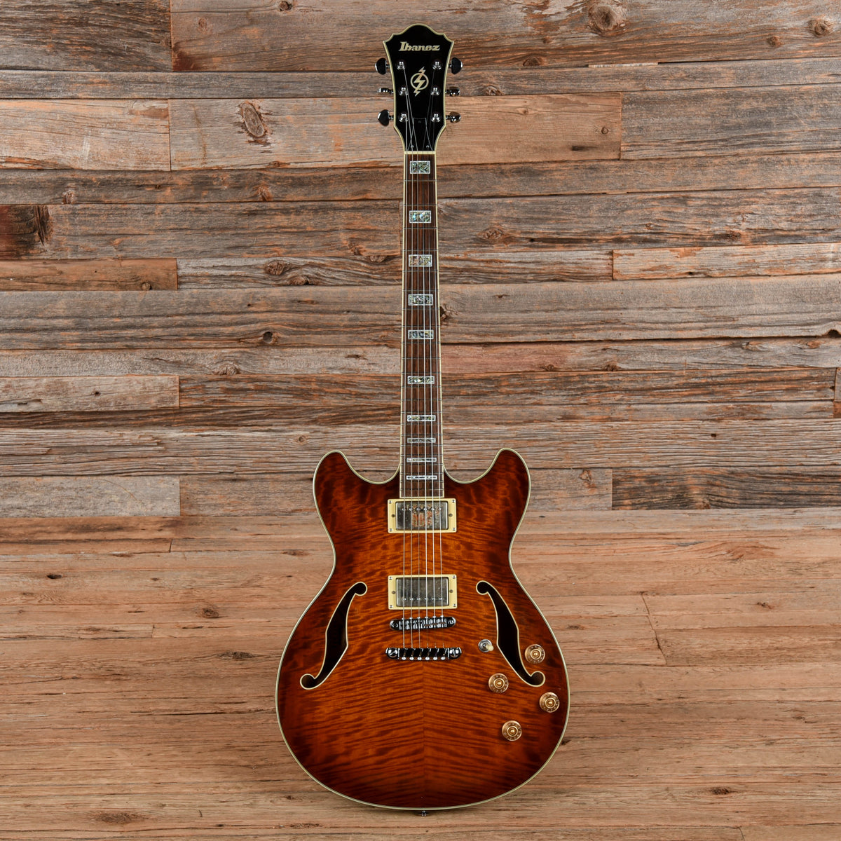 Ibanez AS83-VLS Artcore Violin Sunburst Electric Guitars / Semi-Hollow