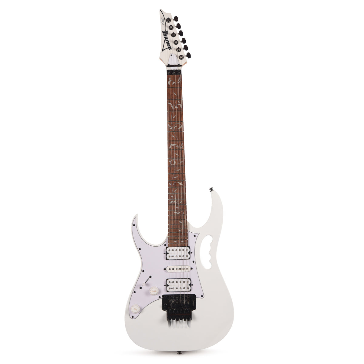 Ibanez JEMJRLWH Steve Vai Signature Electric Guitar White Electric Guitars / Solid Body
