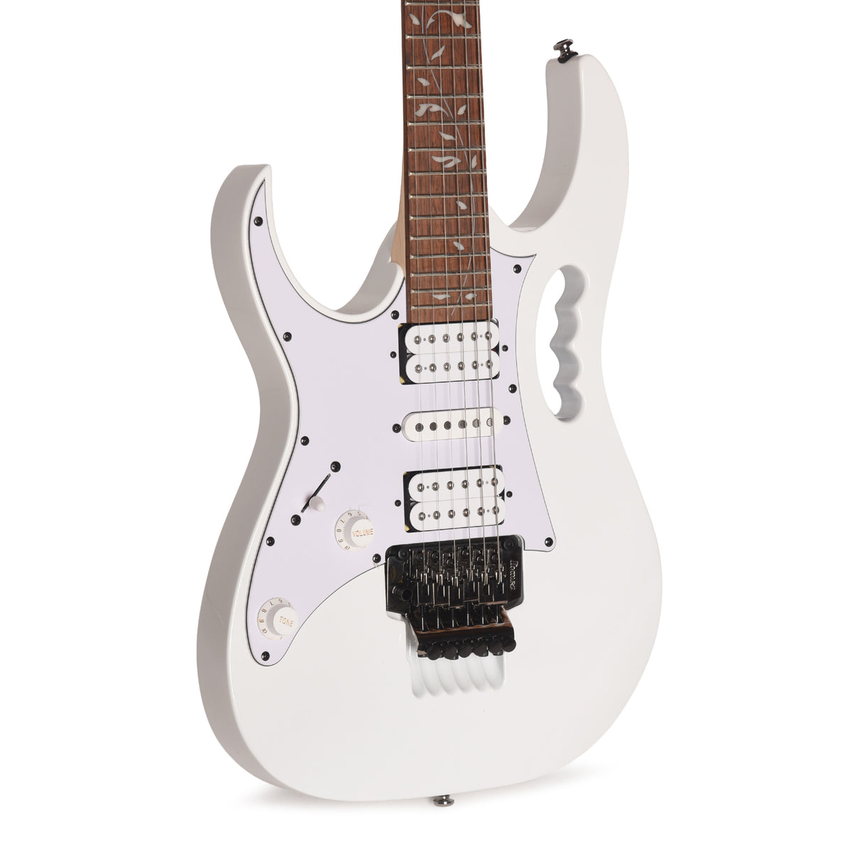 Ibanez JEMJRLWH Steve Vai Signature Electric Guitar White Electric Guitars / Solid Body