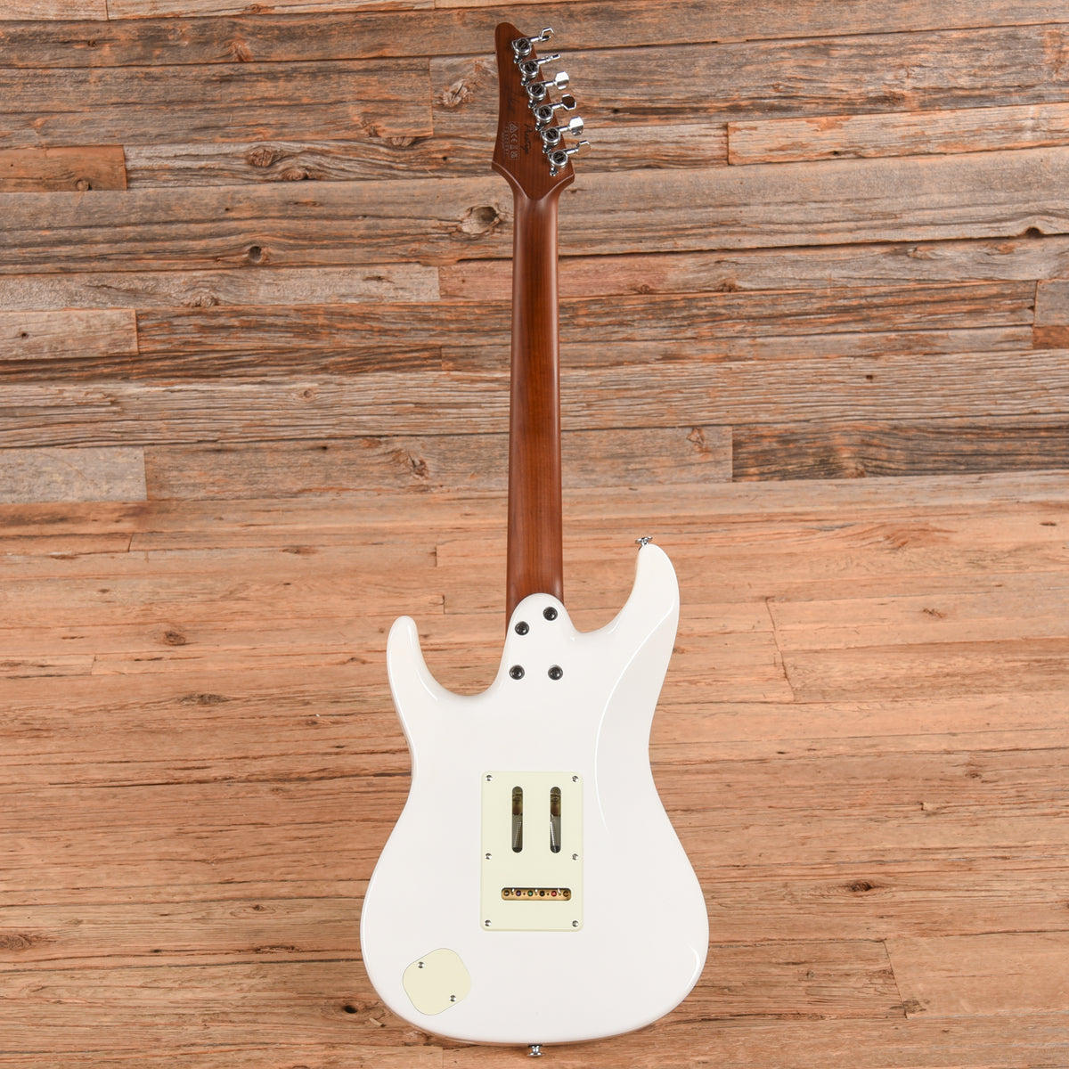Ibanez LM1 Luca Mantovanelli Signature Luna White 2024 Electric Guitars / Solid Body