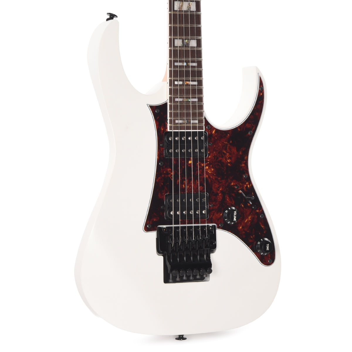 Ibanez RG653DXWHF RG Prestige Electric Guitar White Flat Electric Guitars / Solid Body