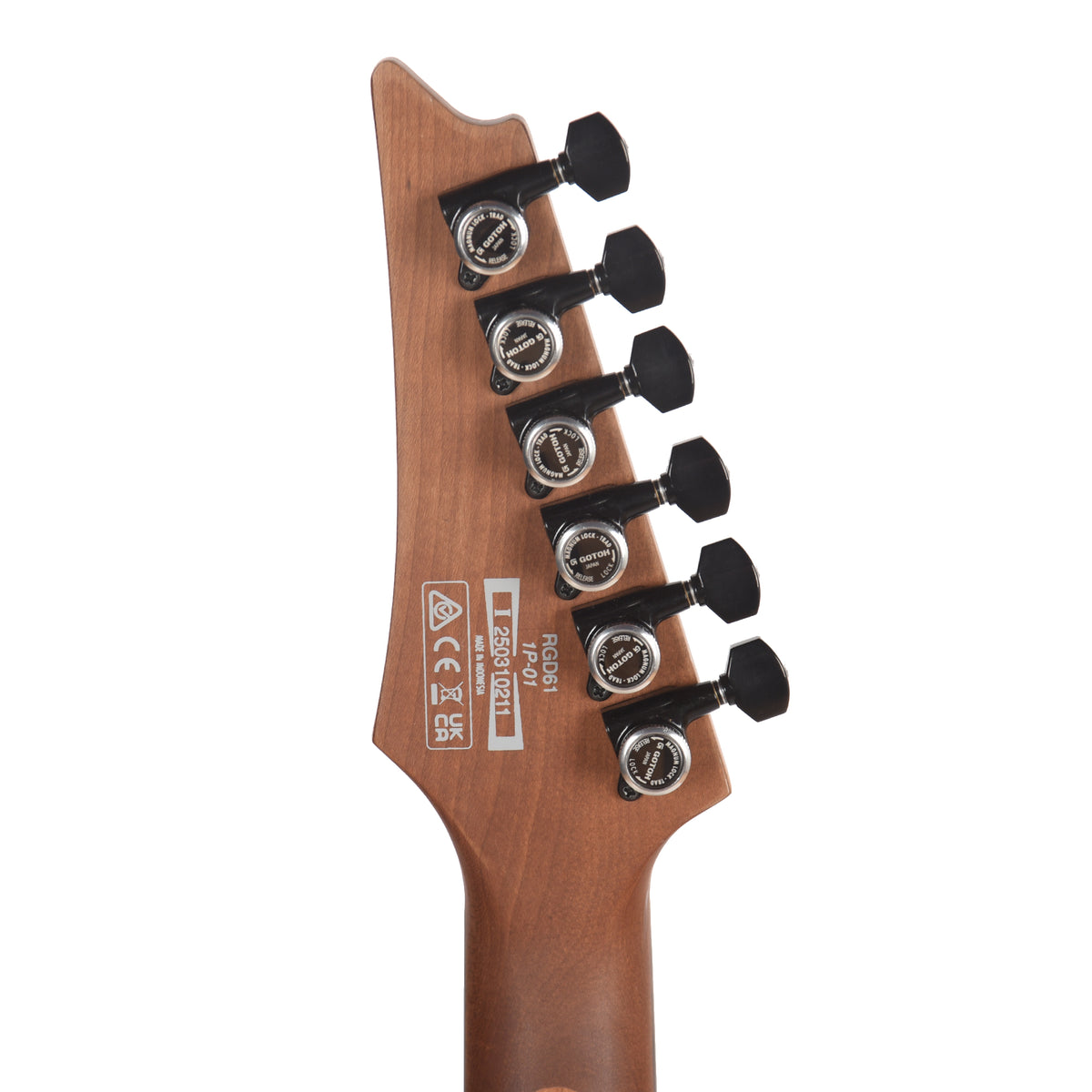 Ibanez RGD61BAM RGD Electric Guitar Black Aurora Burst Matte Electric Guitars / Solid Body