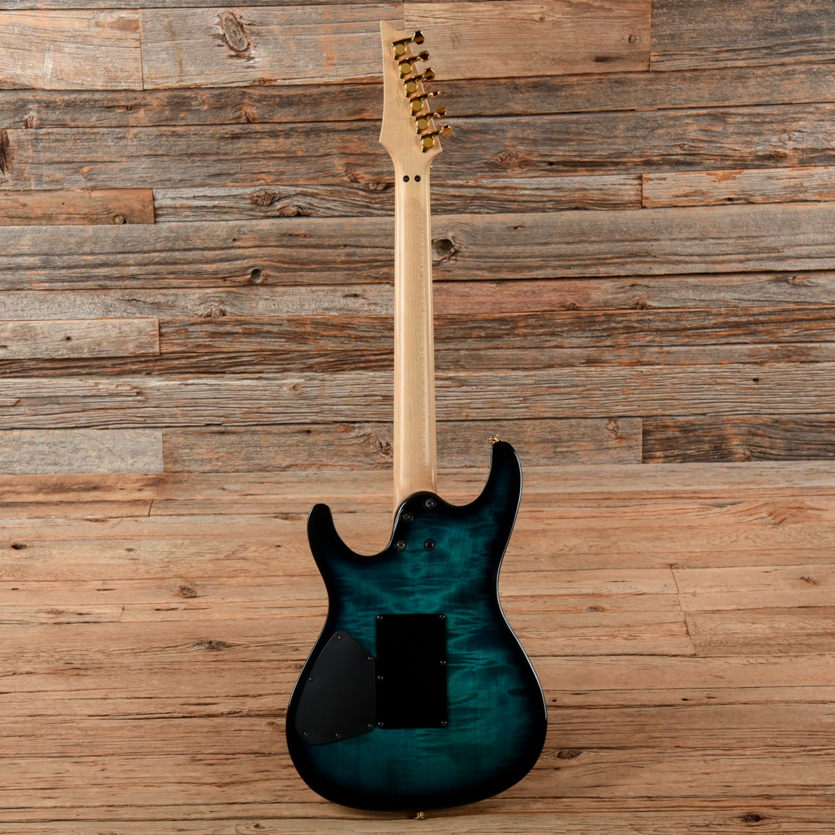 Ibanez S540FM Green Burst Electric Guitars / Solid Body