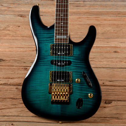 Ibanez S540FM Green Burst Electric Guitars / Solid Body