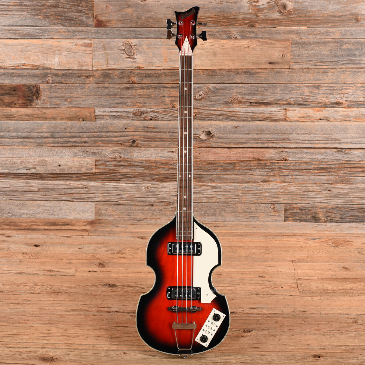 Ideal Violin Bass Red burst 1970s Bass Guitars