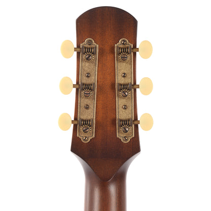 Iris MS-OO Bearclaw Spruce/Figured Mahogany Light Burst Satin w/Firestripe Pickguard Acoustic Guitars / Parlor