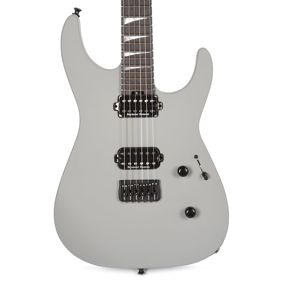 Jackson American Series Soloist SL2 DX HT Satin Porsche Gray Electric Guitars / Solid Body
