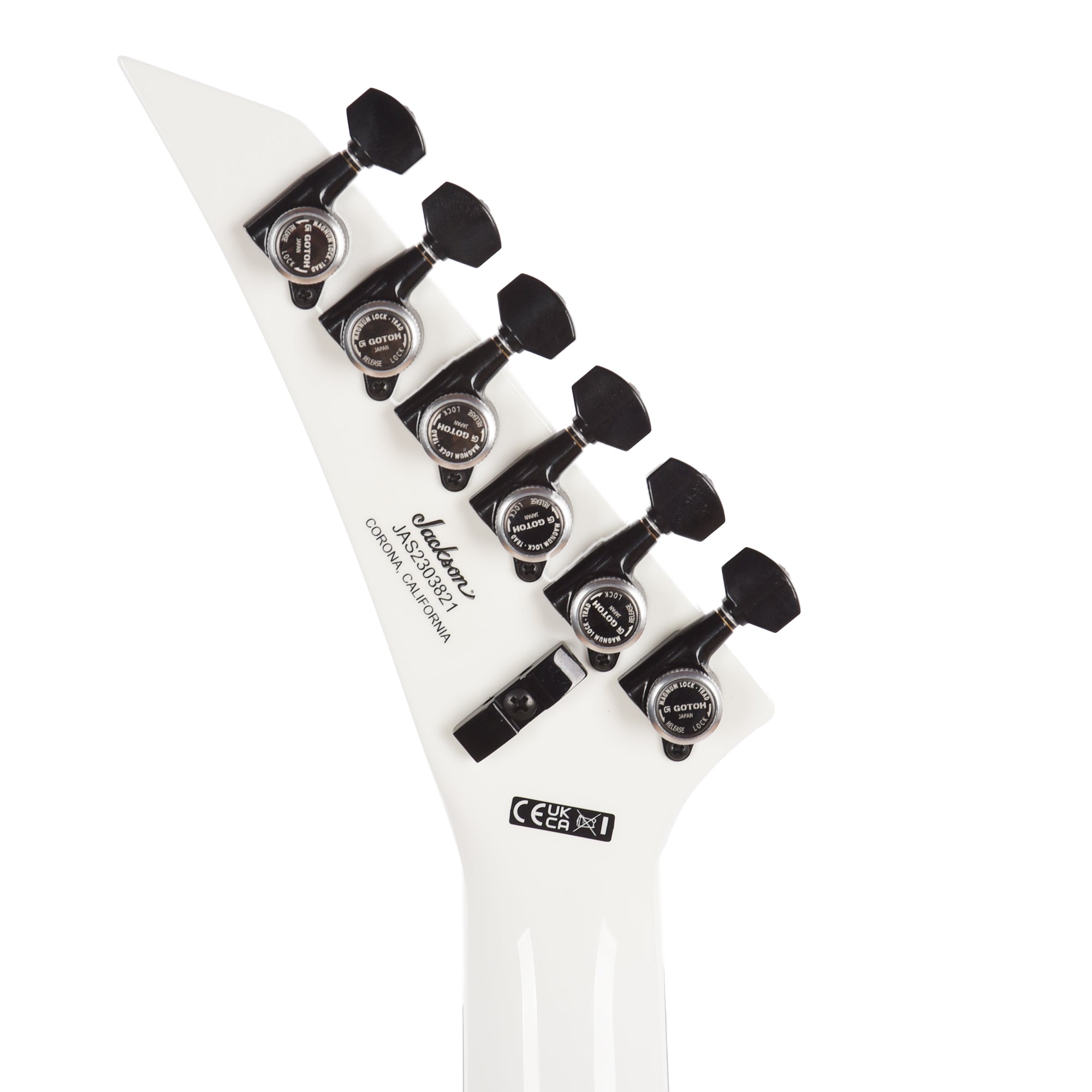 Jackson American Series Soloist SL2 DX Snow White Electric Guitars / Solid Body