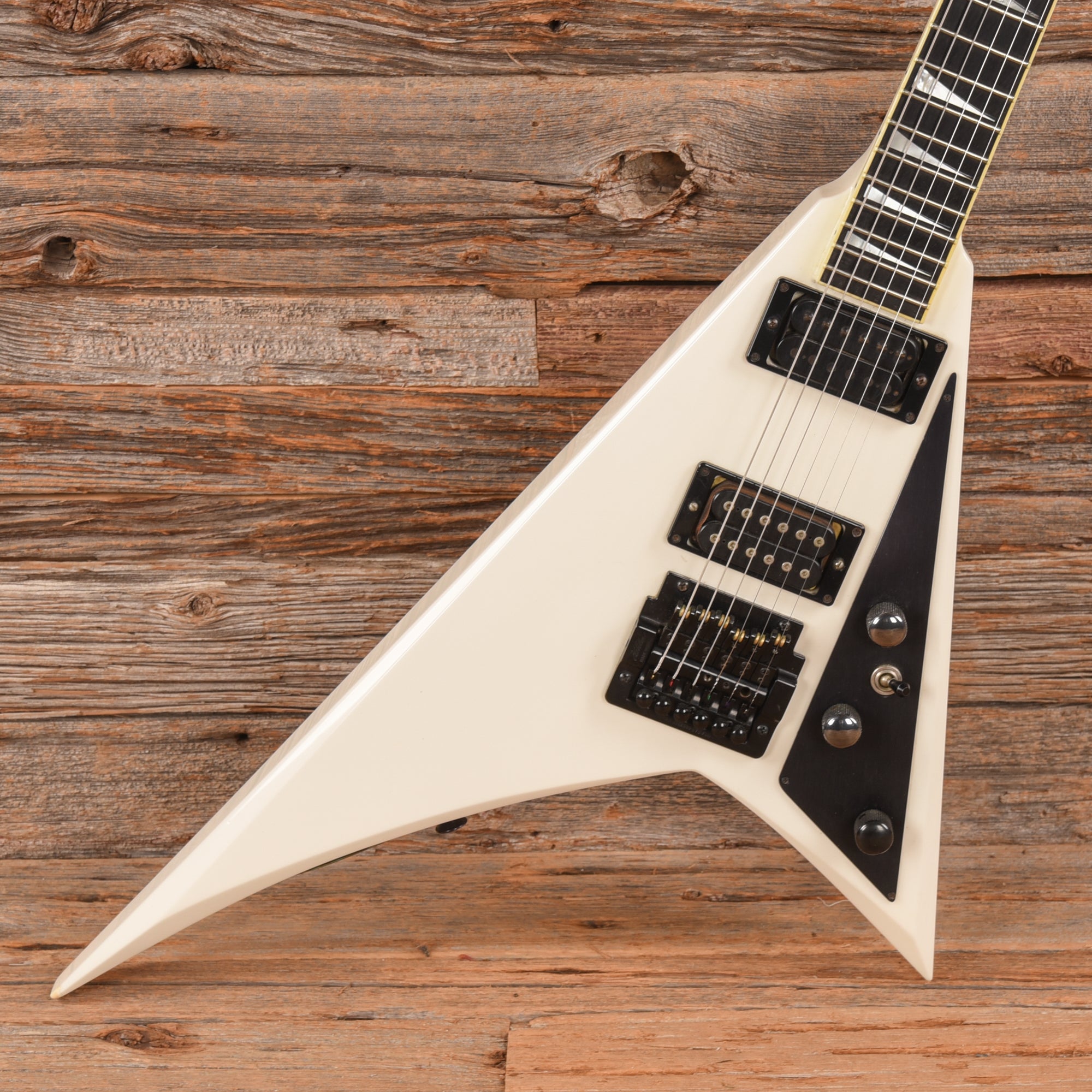 Jackson Concorde White 1983 Electric Guitars / Solid Body