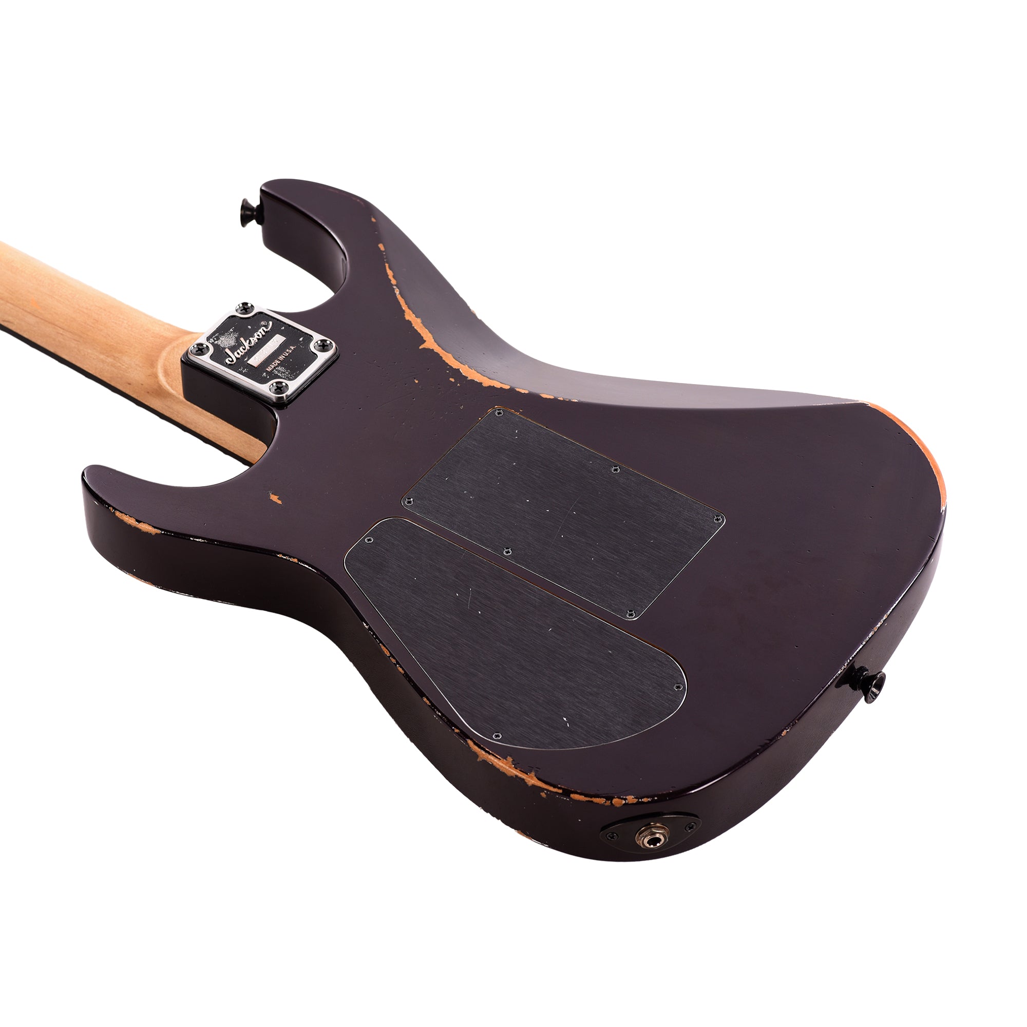 Jackson Custom Shop 1982 Dinky Nitro Relic Club Amethyst Metallic Electric Guitars / Solid Body