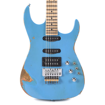 Jackson Custom Shop 1982 Dinky Nitro Relic Tour Robin's Egg Blue Electric Guitars / Solid Body