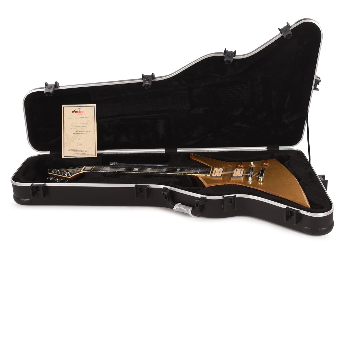 Jackson Custom Shop USA Special Edition Kelly Nitro-Relic Tour Gold Top Electric Guitars / Solid Body