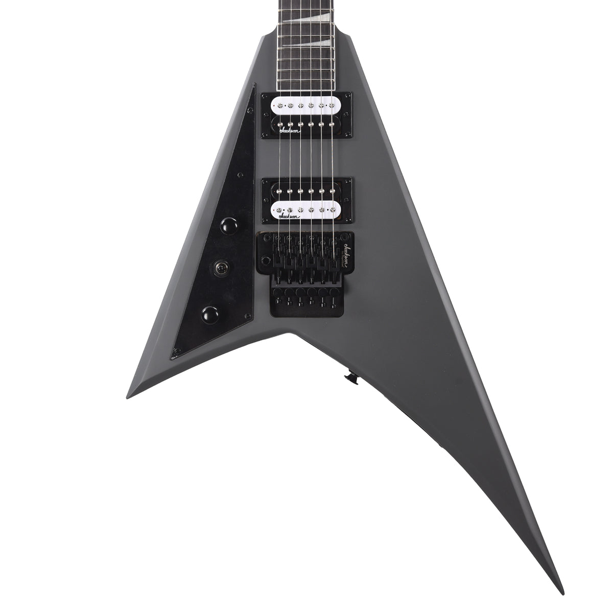 Jackson JS Series Rhoads JS32 Lefty Satin Gray Electric Guitars / Solid Body