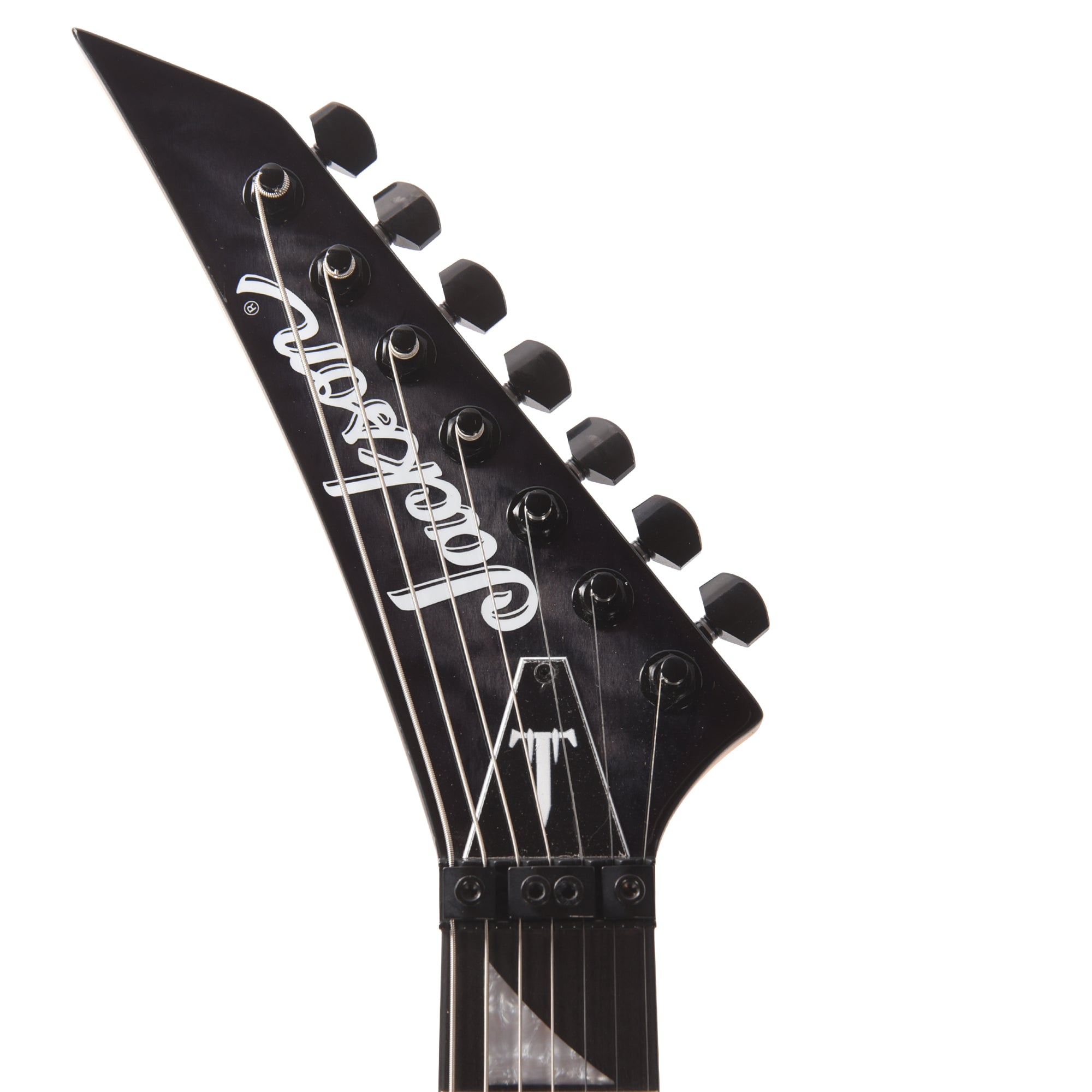Jackson Pro Series Signature Corey Beaulieu King V KV7Q Transparent Black Electric Guitars / Solid Body