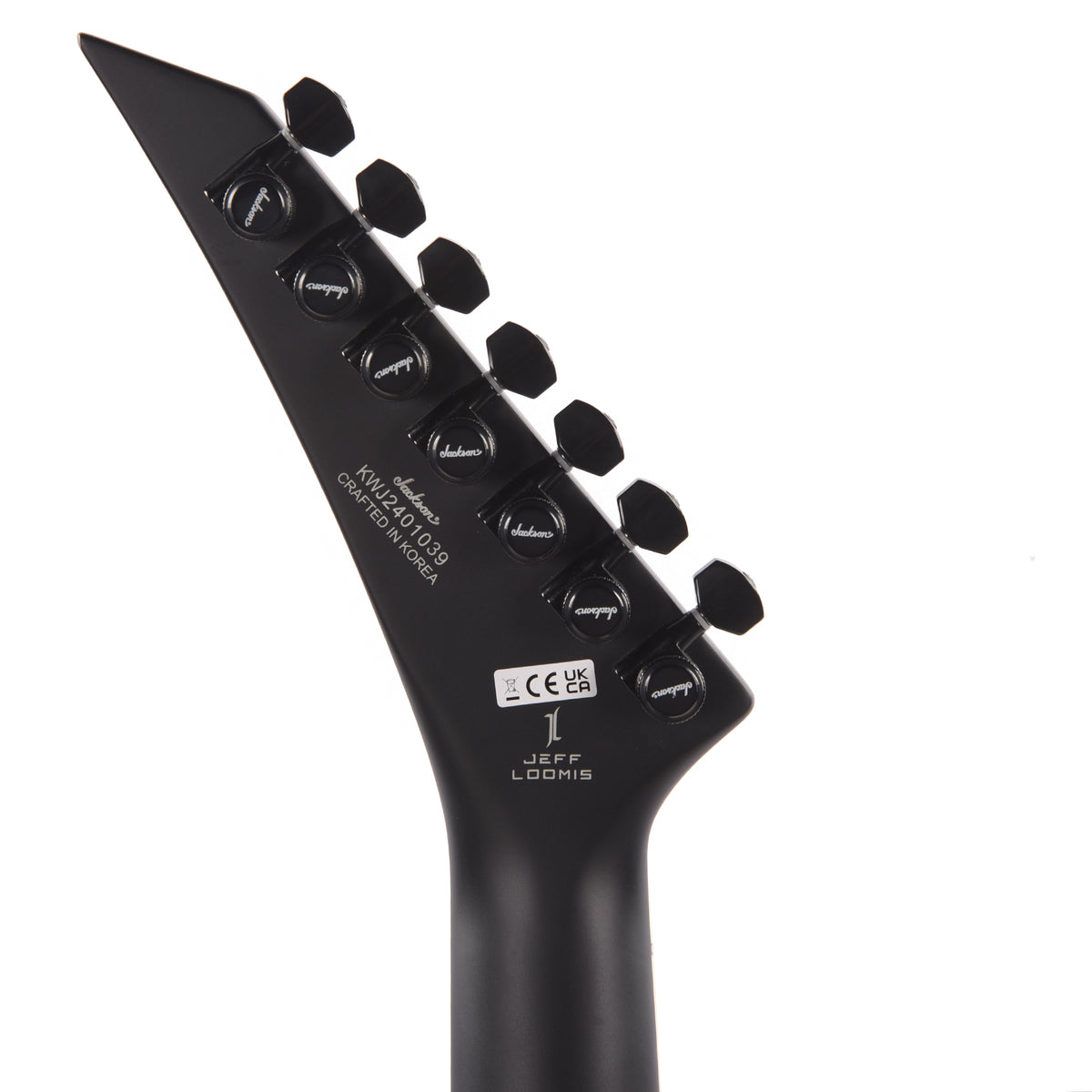 Jackson Pro Series Signature Jeff Loomis Soloist SL7 HT Black Ash Electric Guitars / Solid Body