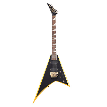 Jackson X Series Rhoads RRX24 Black w/Yellow Bevels Electric Guitars / Solid Body