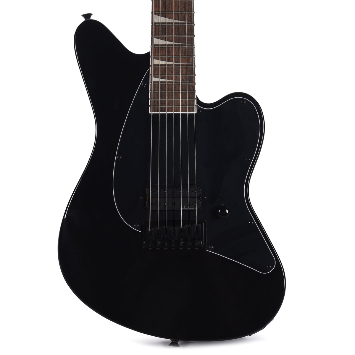 Jackson X Series Surfcaster OC HT7 Metallic Black Electric Guitars / Solid Body