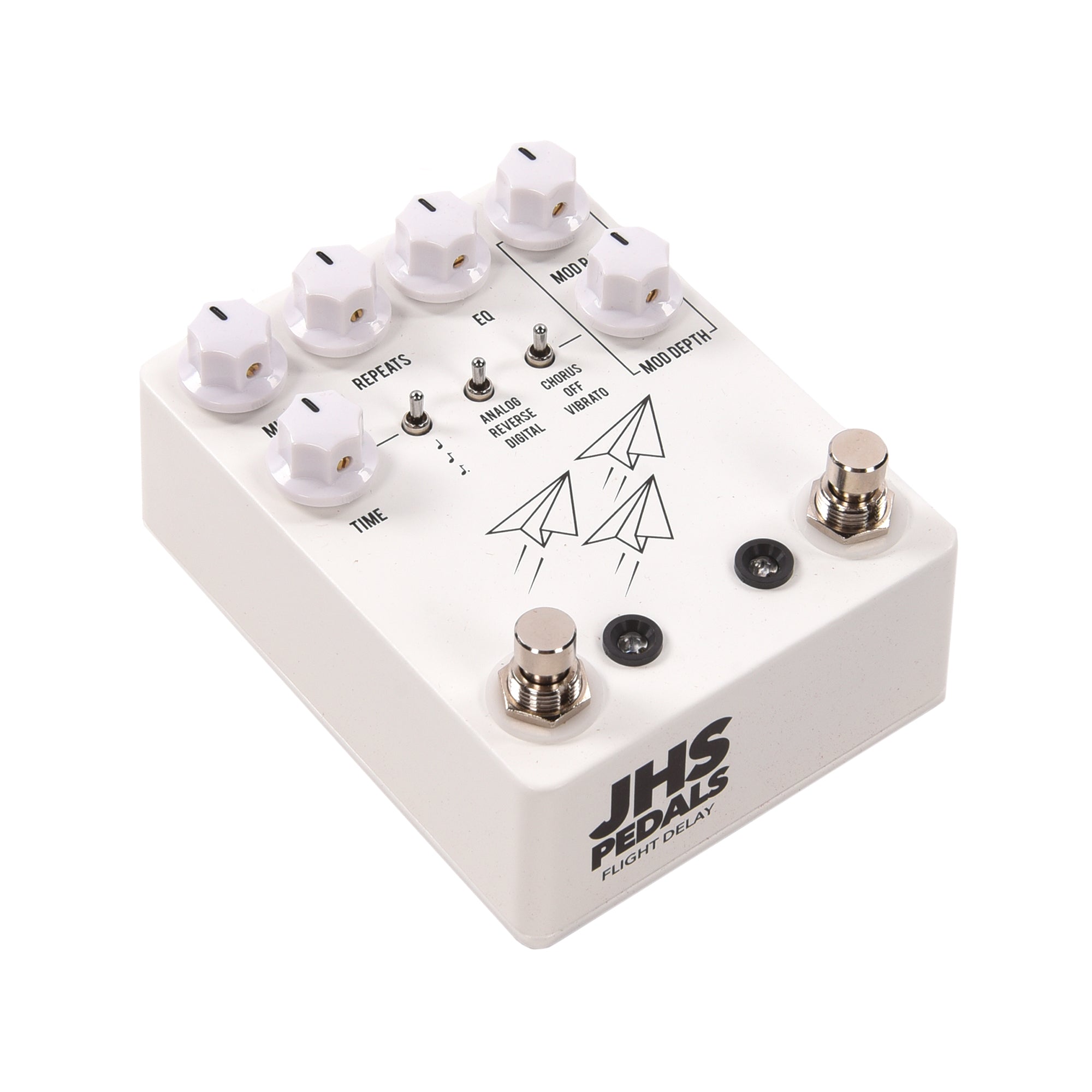 JHS Flight Delay Pedal White Effects and Pedals / Delay