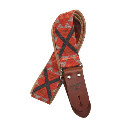 Josey Strapadero! 2" Guitar Strap w/Saddle Ends and Cotton Backing Straps