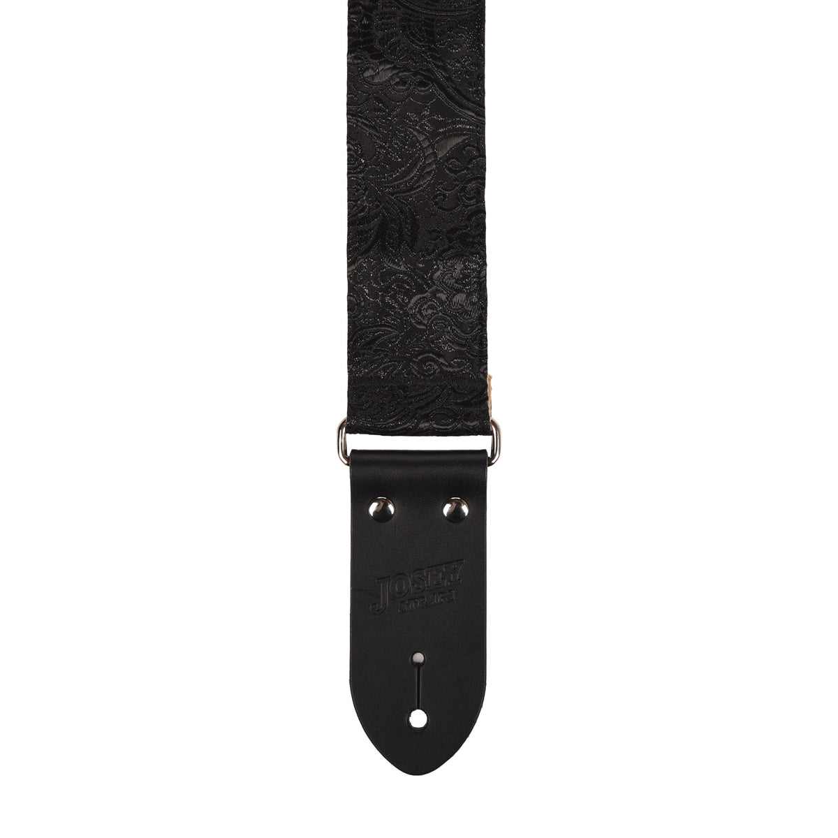 Josey The Abyss 2" Guitar Strap w/Midnight Ends and Cotton Backing Straps