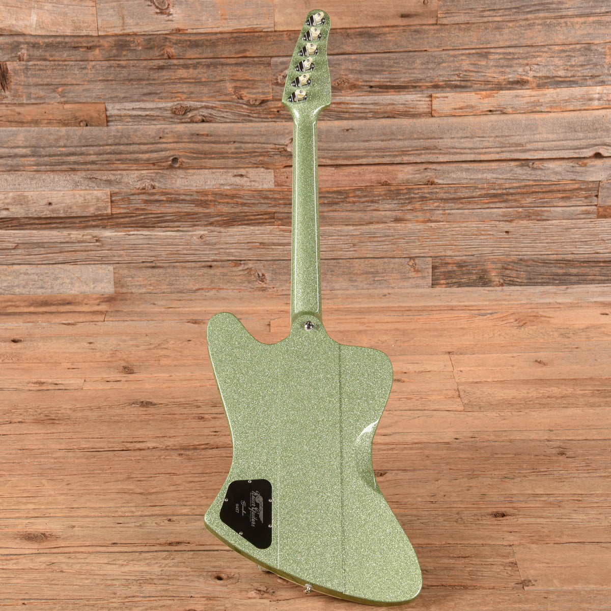 Kauer Banshee Green Sparkle Electric Guitars / Solid Body