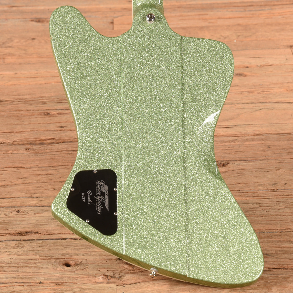 Kauer Banshee Green Sparkle Electric Guitars / Solid Body