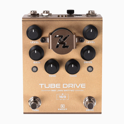 Keeley Limited Edition Tube Drive 1987 Philips JAN 12AT7WC Effect Pedals