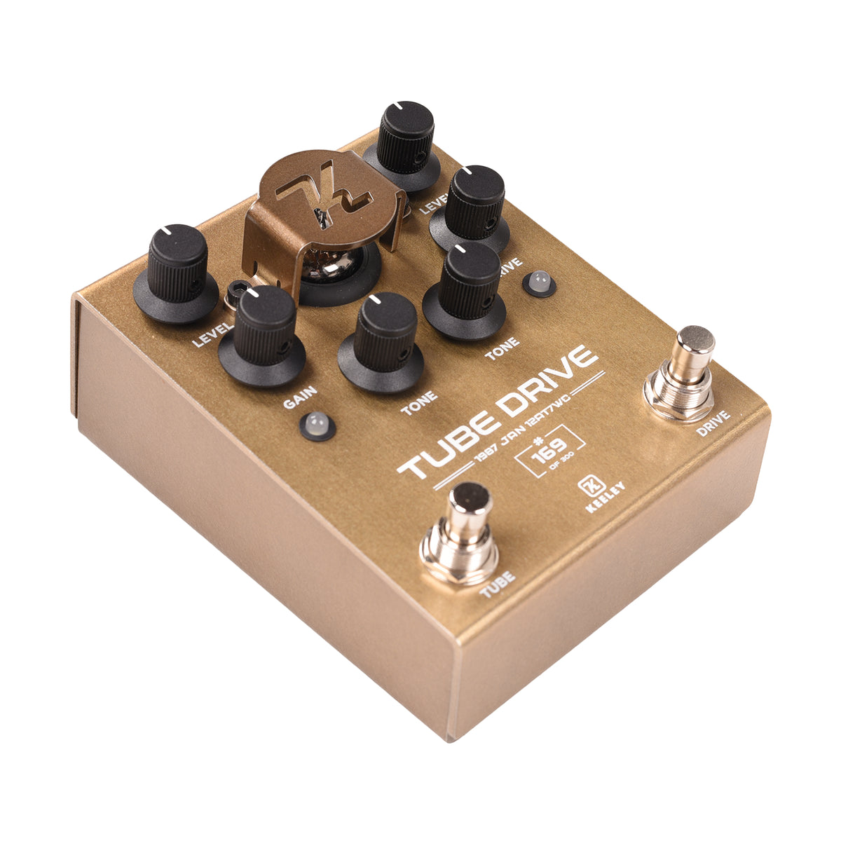 Keeley Limited Edition Tube Drive 1987 Philips JAN 12AT7WC Effect Pedals